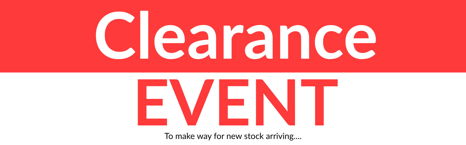 Webb House Furnishers - Clearance Event