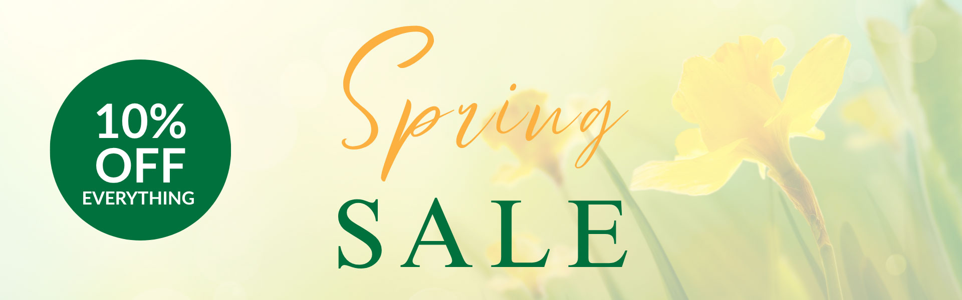 Webb House Furnishers - Spring Sale