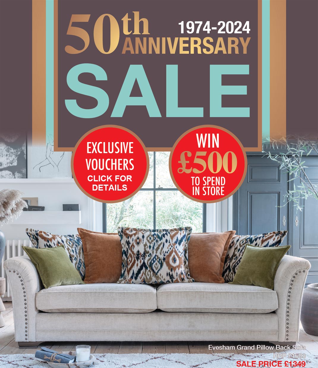 Webb House Furnishers - 50th Annivarsary Sale