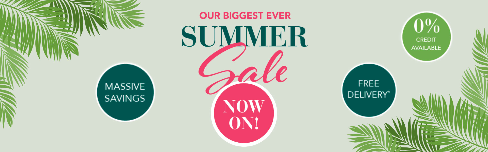 Webb House Furnishers - Summer Sale