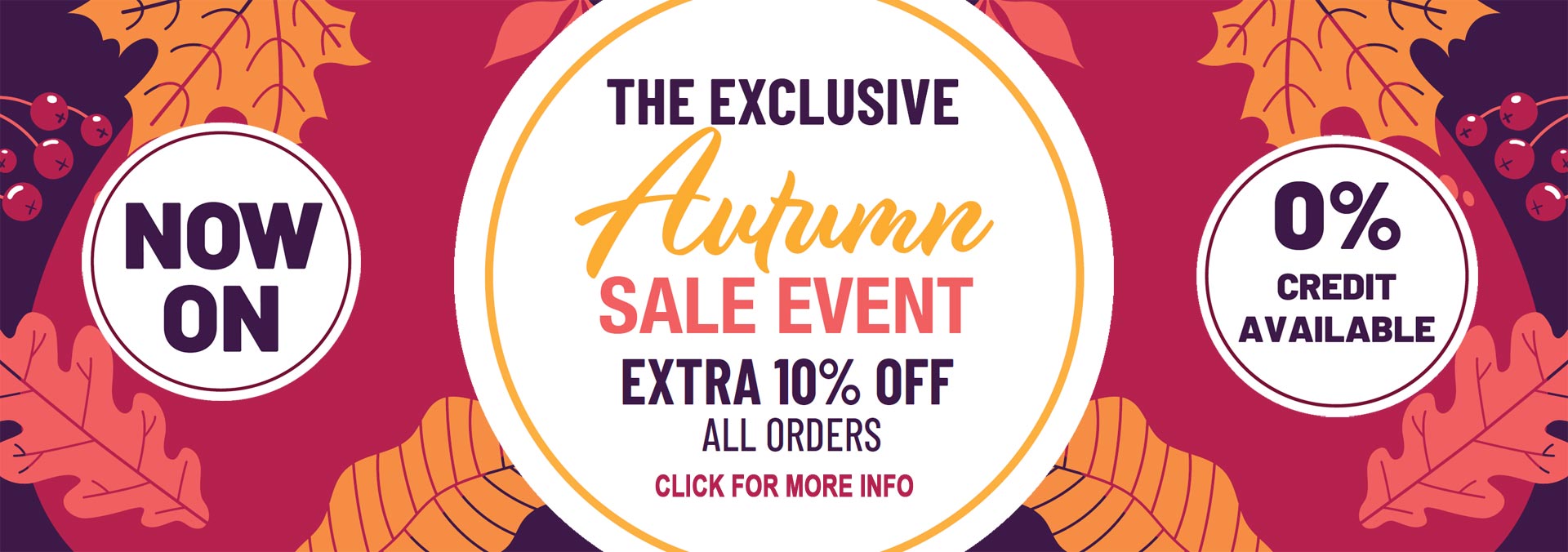 Webb House Furnishers - Autumn Sale